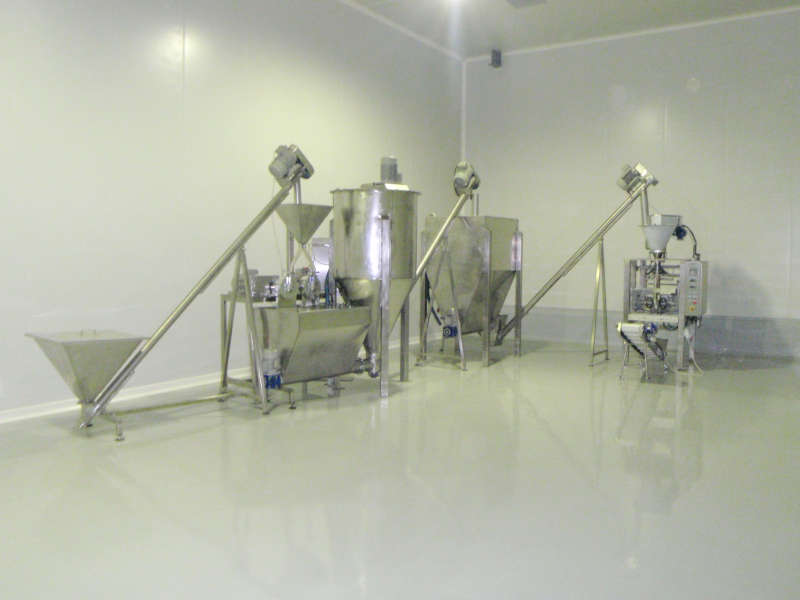 PACKING LINE FOR CASTER (POWDER) SUGAR AND CORN FLOUR - Click Image to Close